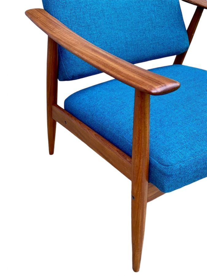 Antique Torbjörn Afdal “Eno” Easy Chair – Teak Mid-Century Modern Armchair, Norway, 1960s