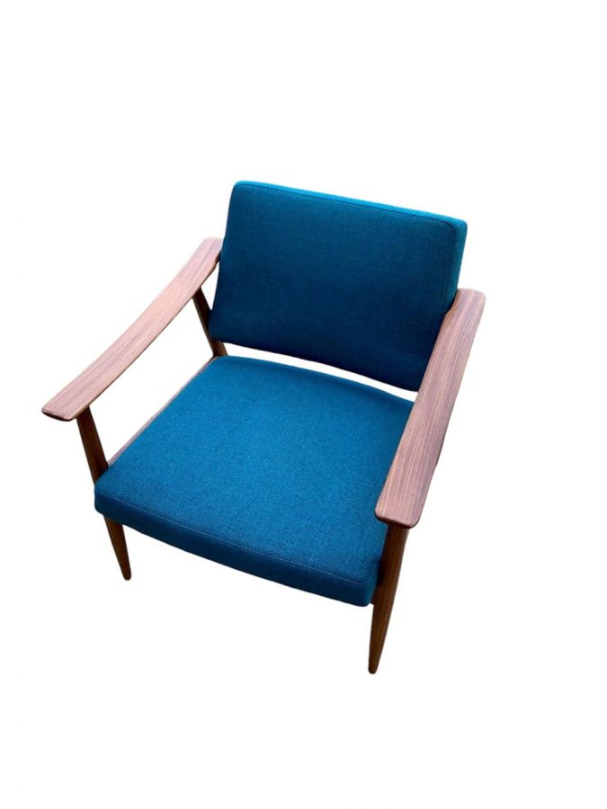 Antique Torbjörn Afdal “Eno” Easy Chair – Teak Mid-Century Modern Armchair, Norway, 1960s