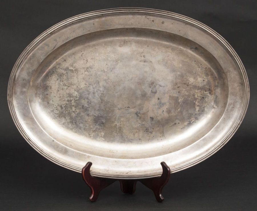 Antique Silver tray