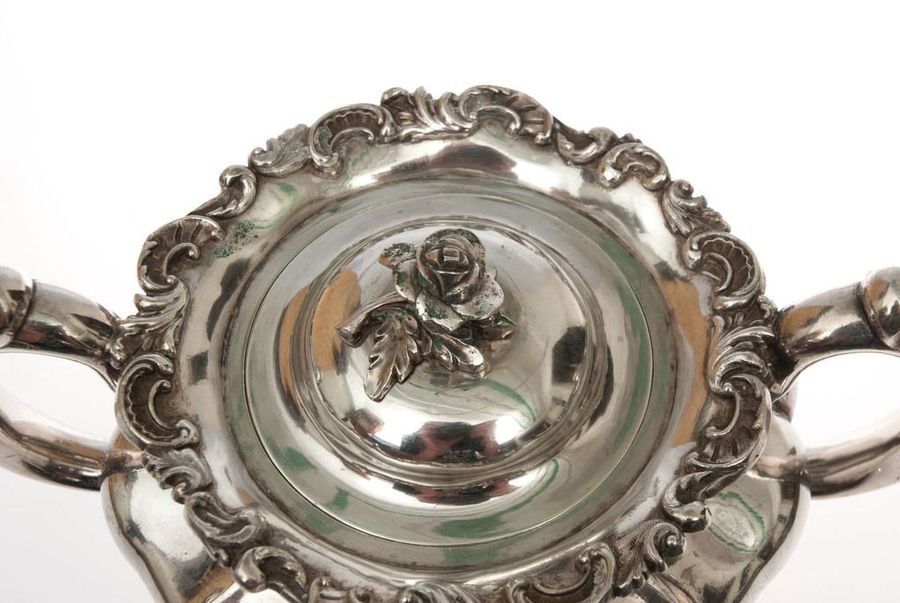 Antique Silver sugar-basin