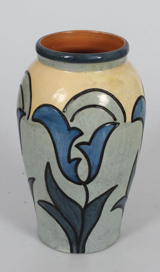 Antique Kuznetsof ceramic vase