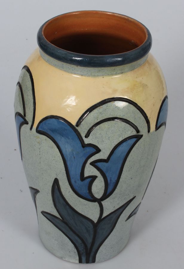 Antique Kuznetsof ceramic vase