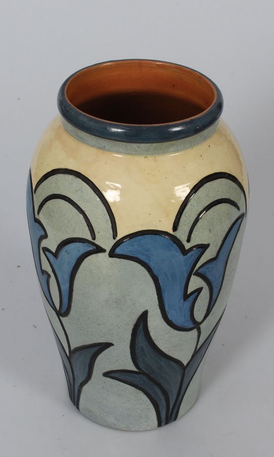 Antique Kuznetsof ceramic vase