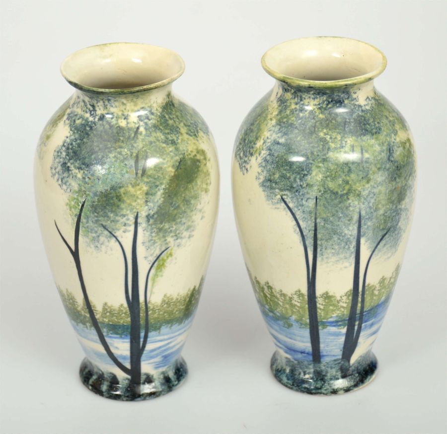 Antique Porcelain vases (2 pieces)