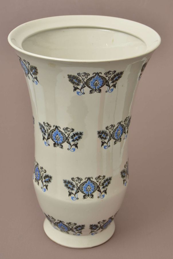 Antique Painted porcelain vase