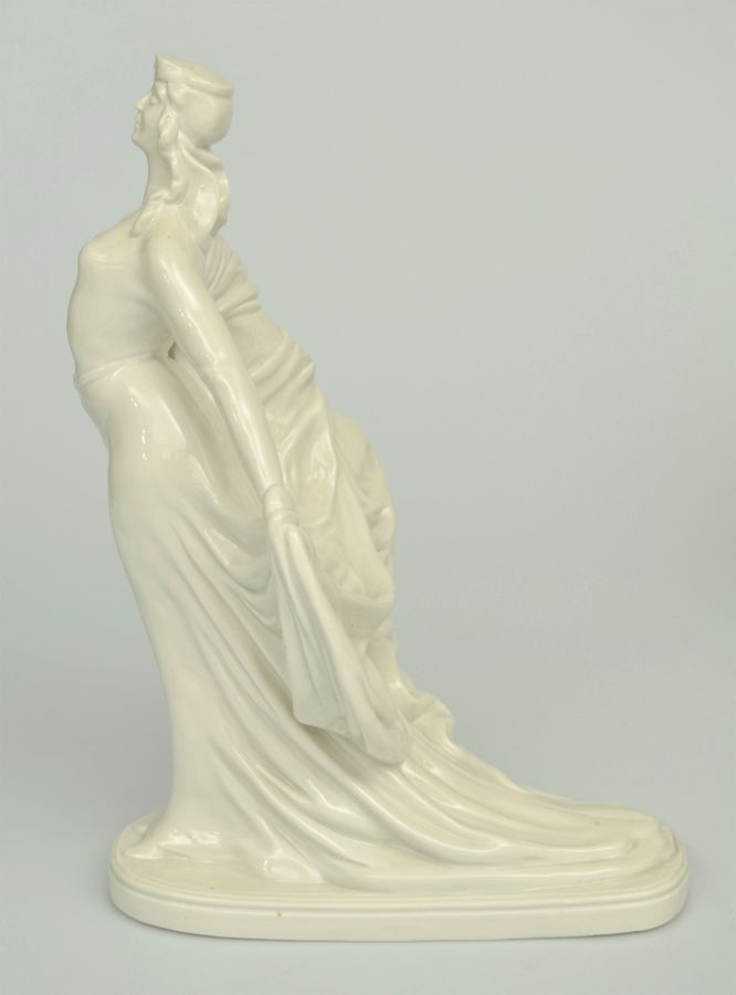 Antique Porcelain figurine ``Georgian Princess Tamara``