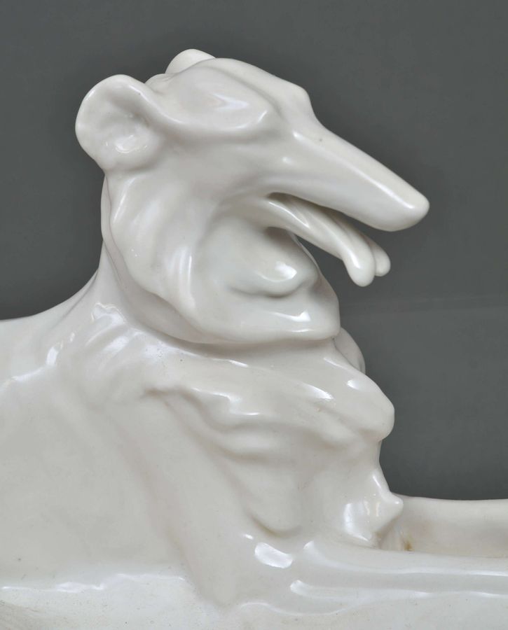 Antique Porcelain figure Wind dog