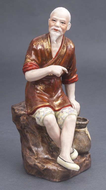 Antique Porcelain figurine of Chinese men