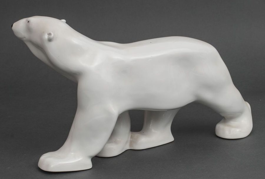 Antique Porcelain figure Bear