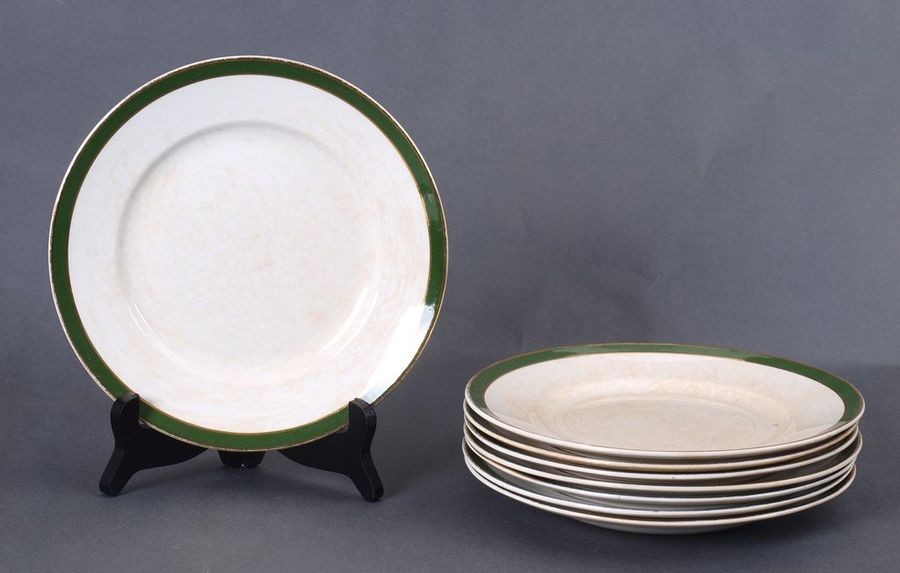 Antique Faience dinner set