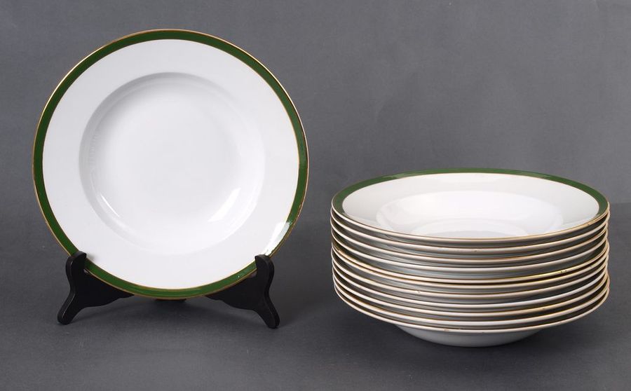 Antique Faience dinner set