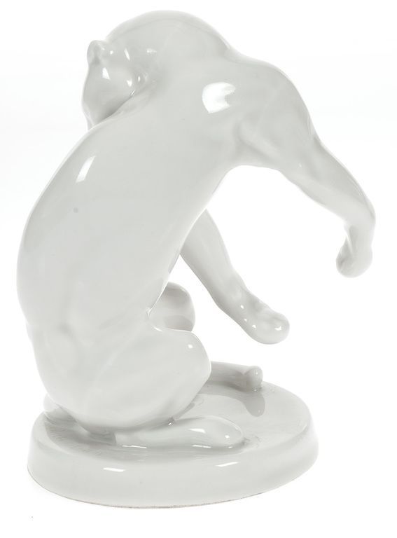 Antique Porcelain figure `Pantera`