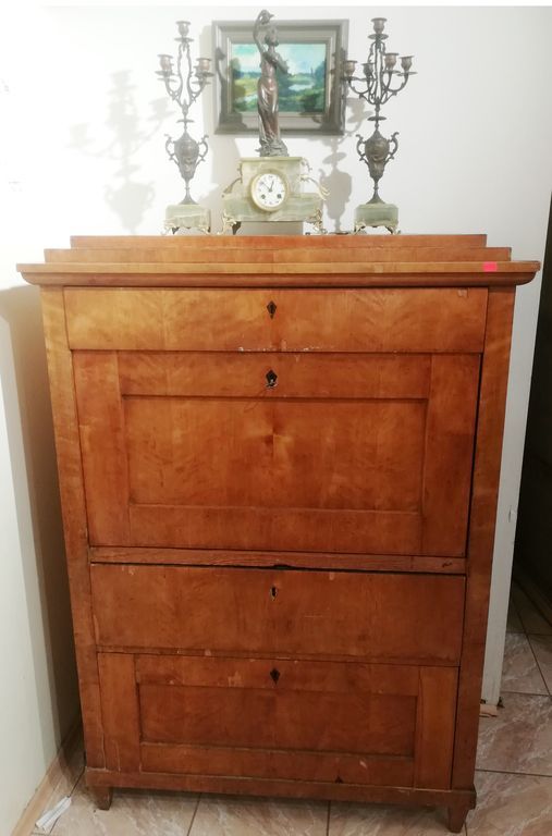 Antique Biedermeier style secretary