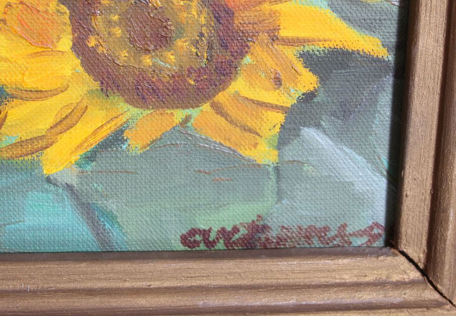 Antique Sunflowers