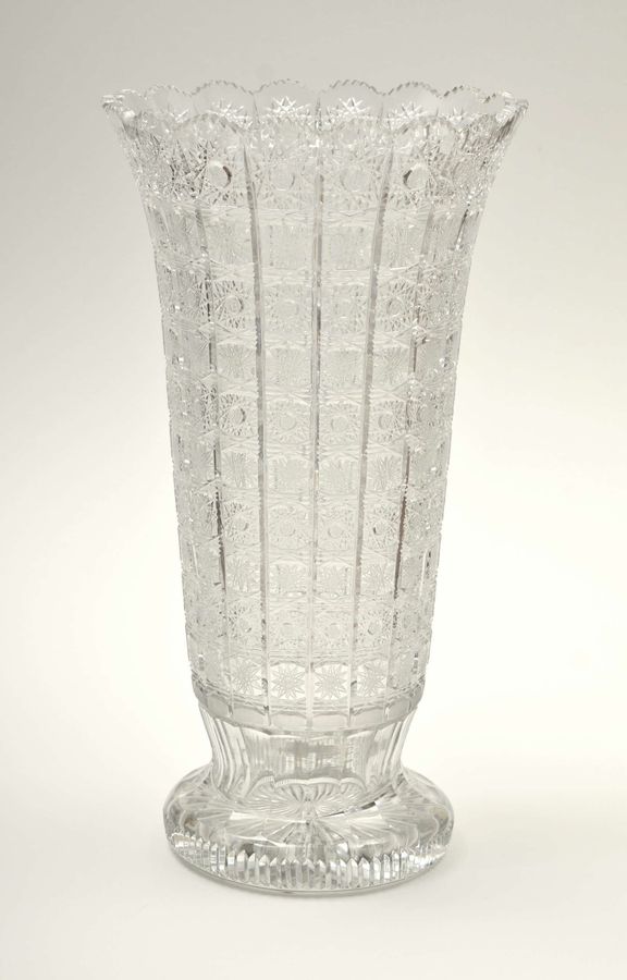 Antique Crystal vase