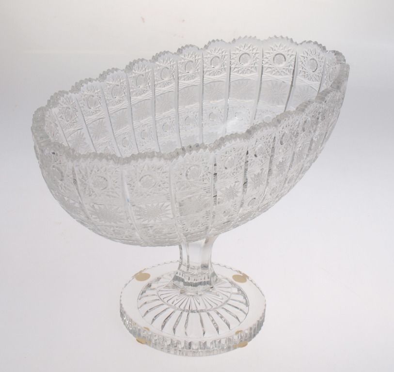 Antique Crystal fruit utensil