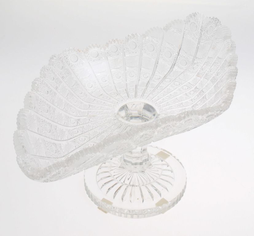 Antique Crystal fruit utensil