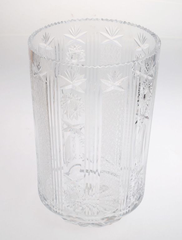 Antique Crystal vase