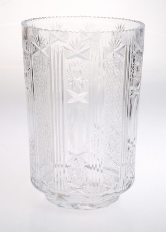 Antique Crystal vase