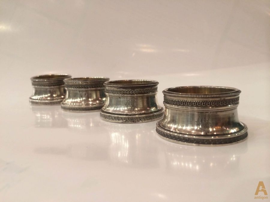 Russian silver salt shakers by Kurlyukov.