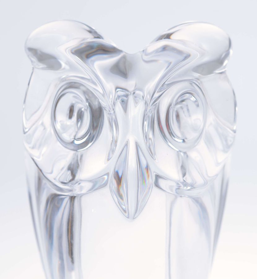 Antique Glass design object Owl