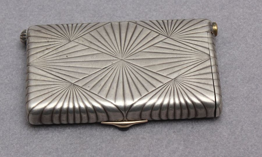 Antique Silver case with lighters