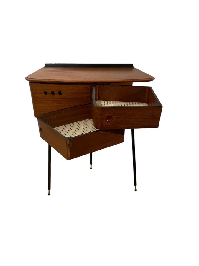 Antique Retro Entrance Furniture in Teak – Rastad & Relling, Model 2740, Designed in 1956