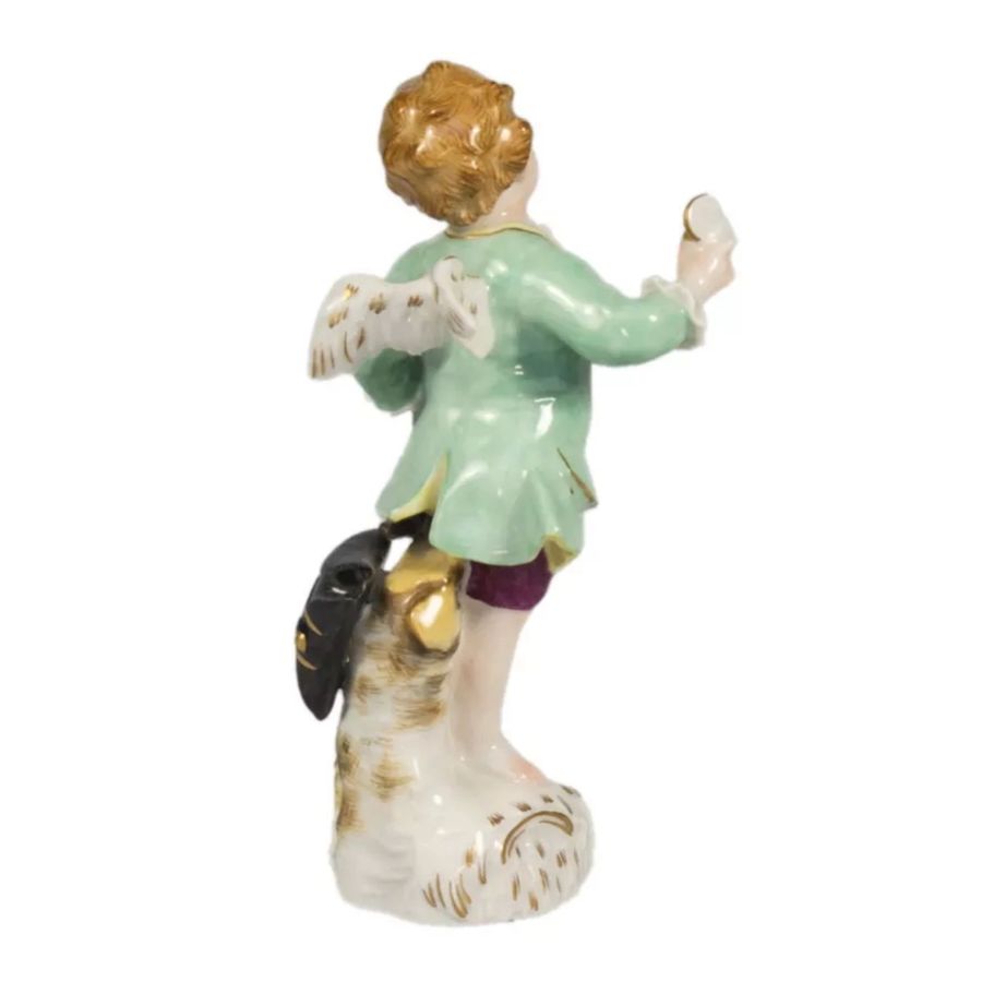 Antique Figure Cherub on a date. KPM.