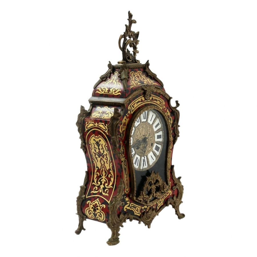 Antique Fireplace clock in Boulle style