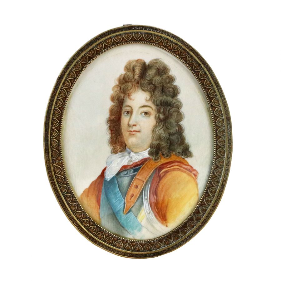 Louis XIV miniature.