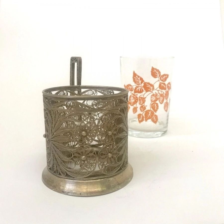 Antique Glass holder 