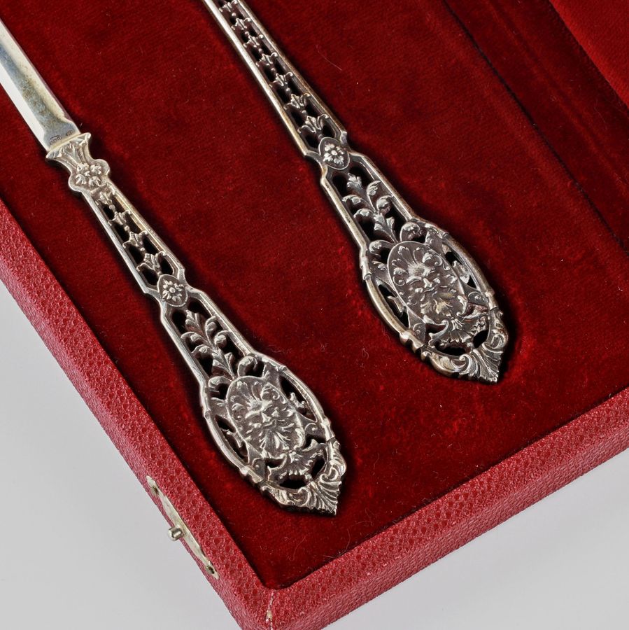 Antique Silver writing set