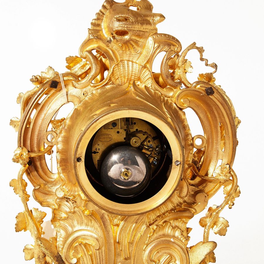 Antique Mantel clock in Louis XV style