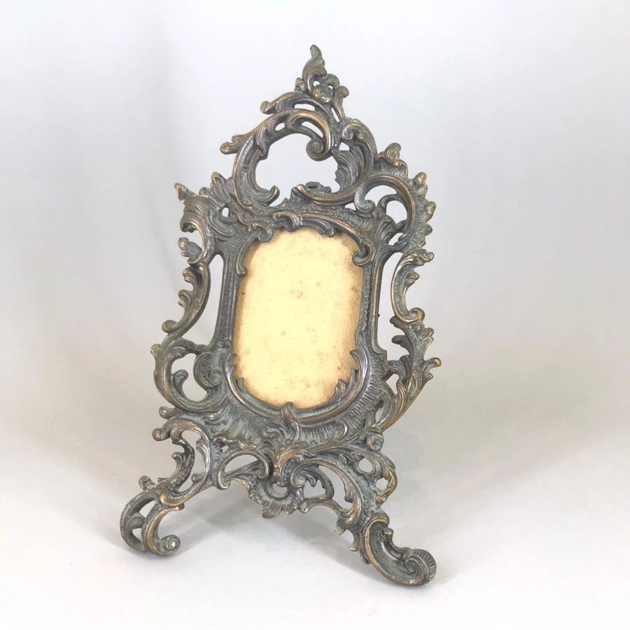 Antique Photo frame in Neo Rococo style. France. 20th century.