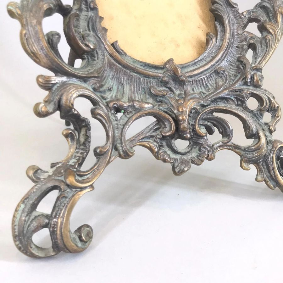 Antique Photo frame in Neo Rococo style. France. 20th century.