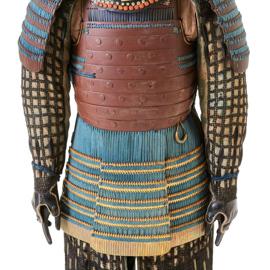 Antique Samurai armor, Edo period.