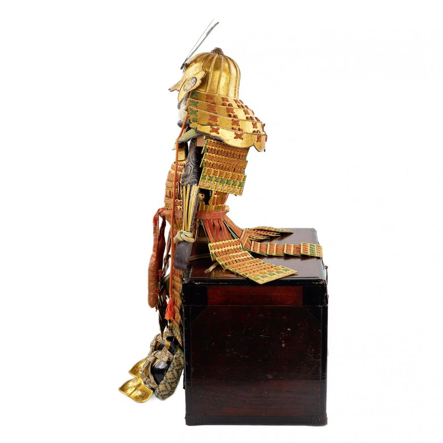 Antique Model of Japanese armor Yoroi. Periodo Meiji (1868-1912)