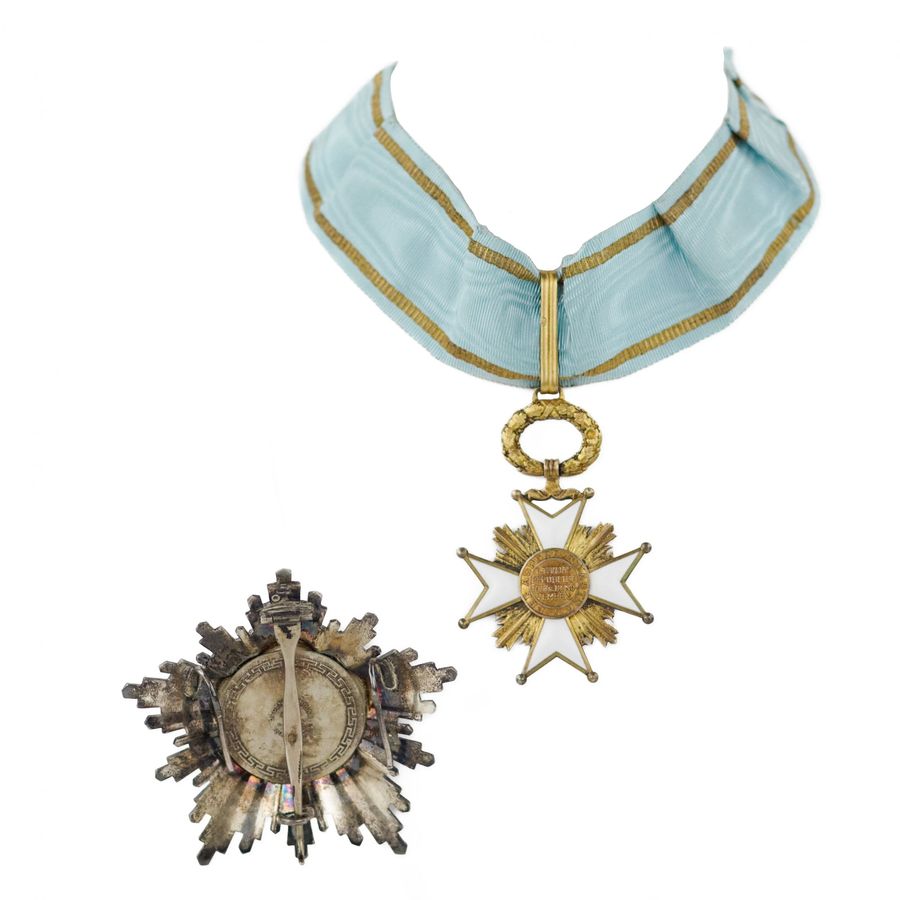 Antique Latvia. Order of Three Stars, 2nd class 1920-30. V. F. Muller.