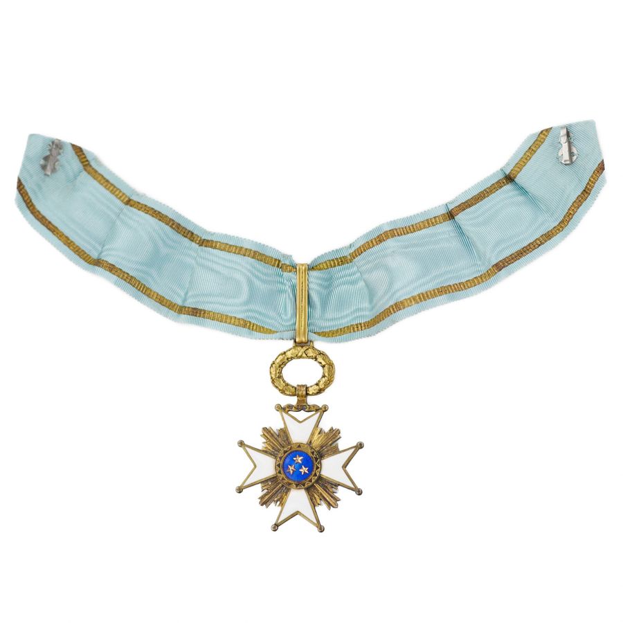 Antique Latvia. Order of Three Stars, 2nd class 1920-30. V. F. Muller.