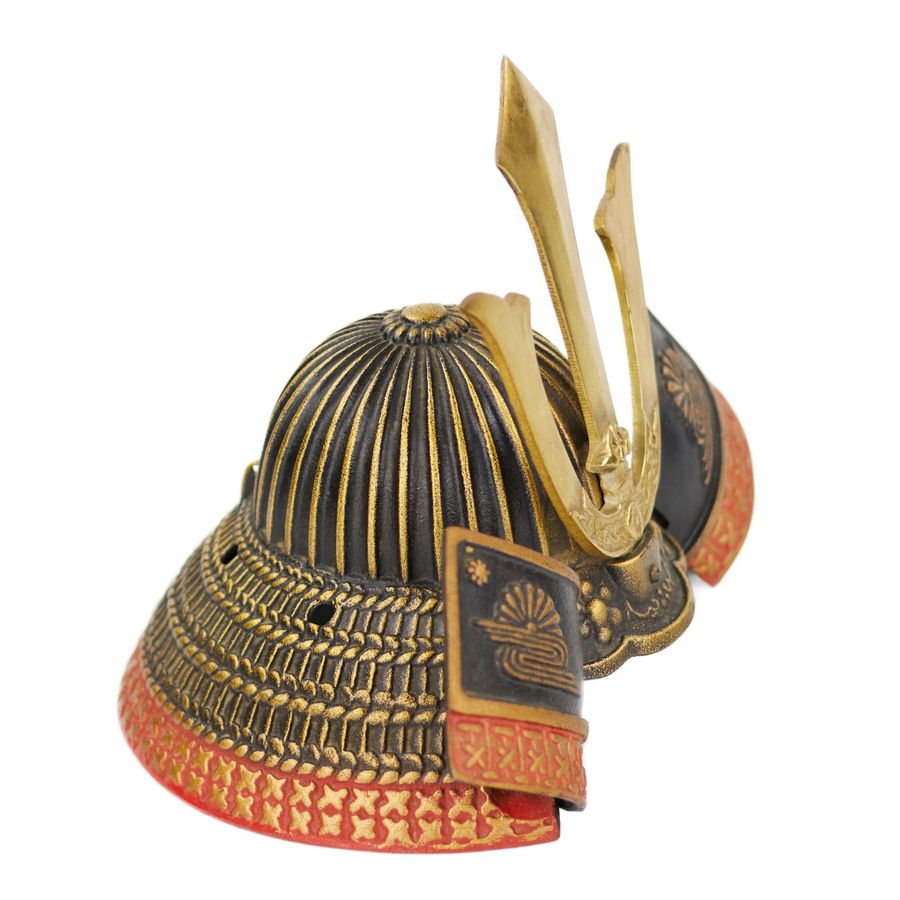 Antique Bronze model - samurai helmet, Japan, 20th century.