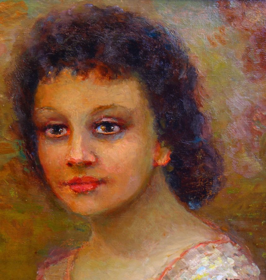 Antique Portrait of a girl