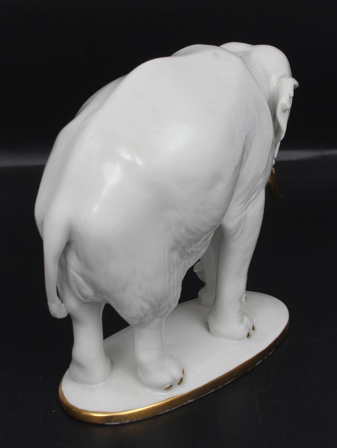 Antique Porcelain figure Elephant