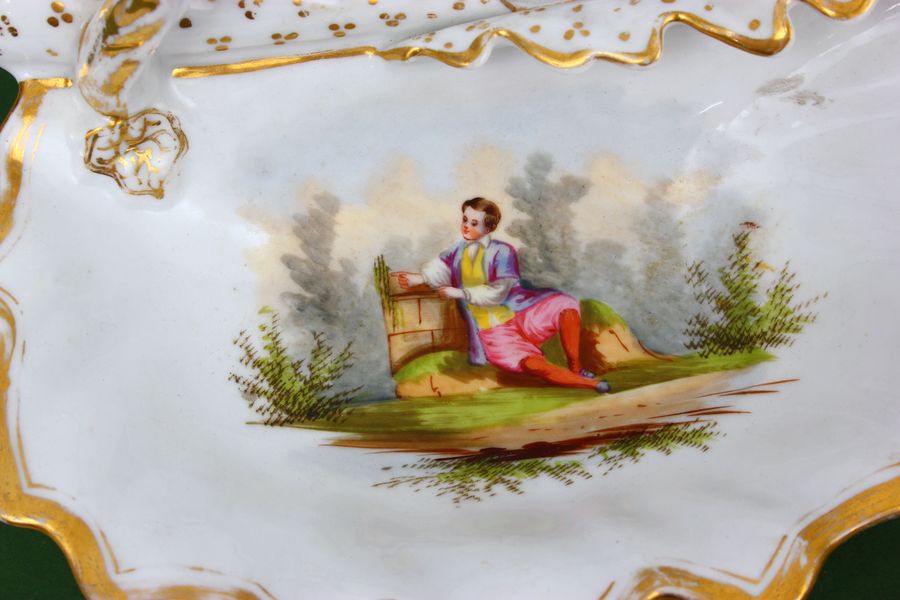 Antique Porcelain fruit bowl