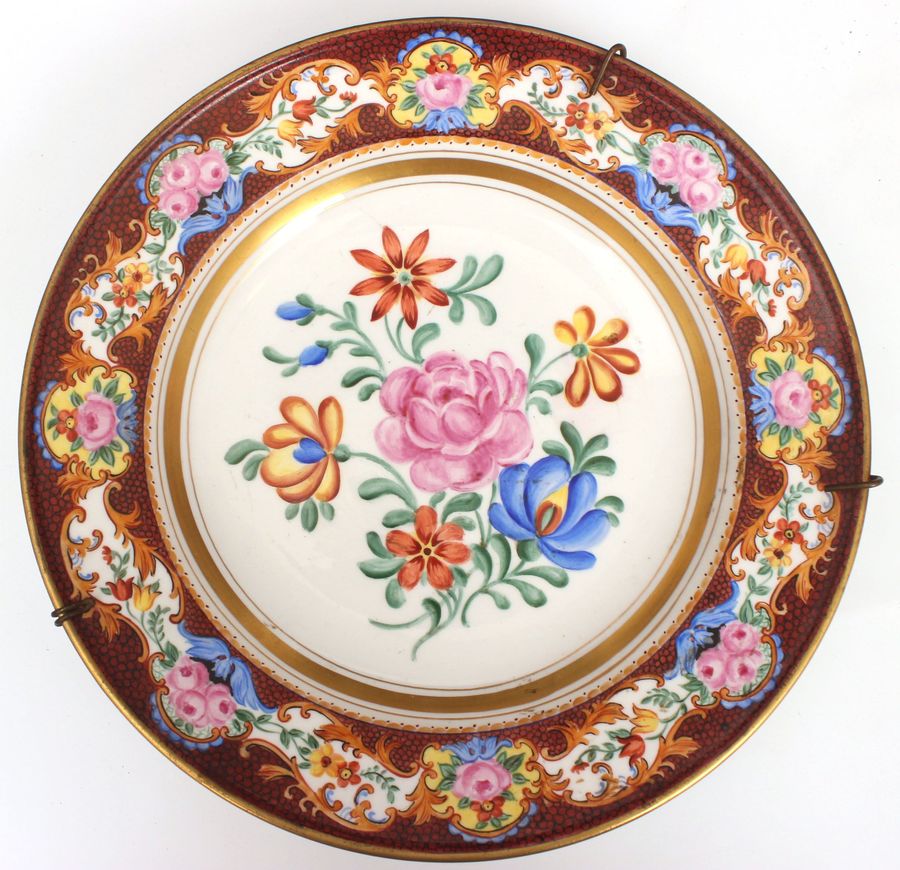 Antique Decorative porcelain plate