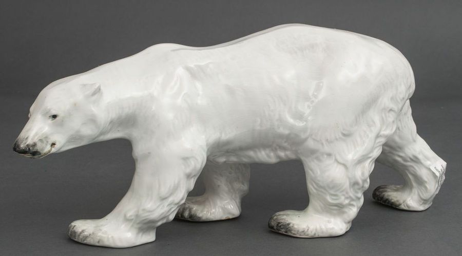 Antique Porcelain figurine Bear