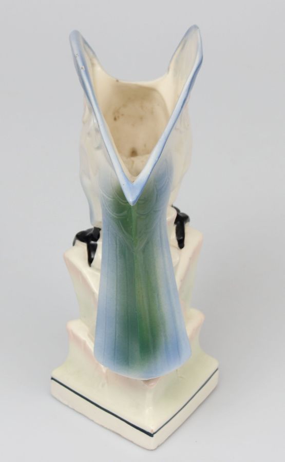 Antique Porcelain figurine-vase Parrot