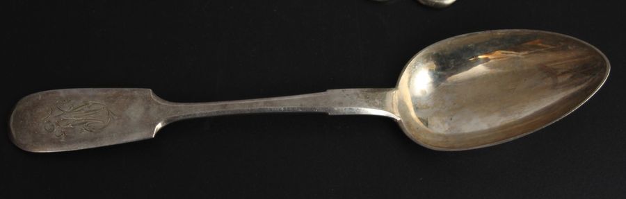 Antique Silver tablespoons (6 pcs.)