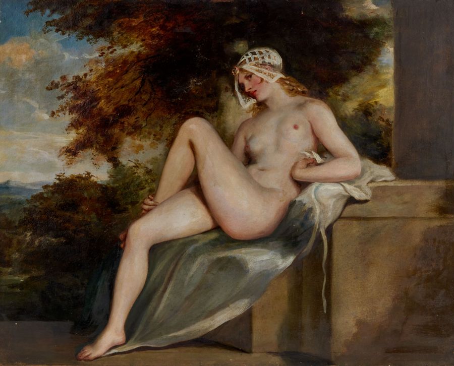 Antique Nude. William Etty. 19th century.