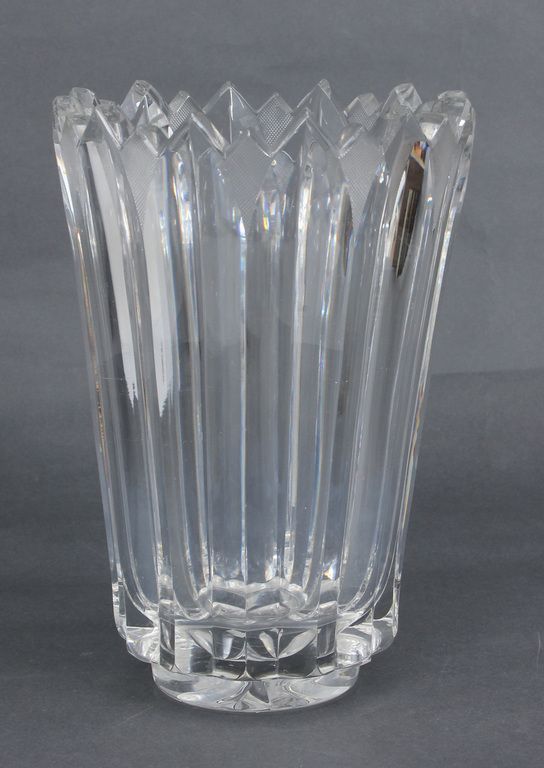 Antique Crystal vase