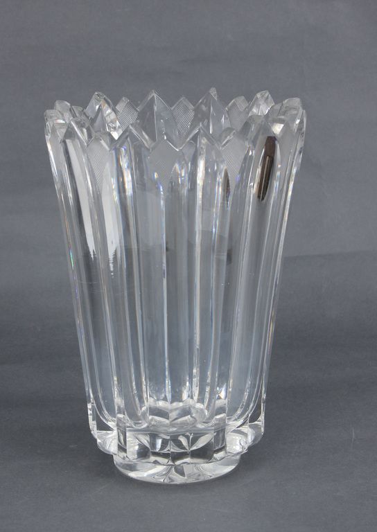 Antique Crystal vase